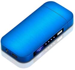  Top elektromos öngyújtó USB töltéssel-Kék