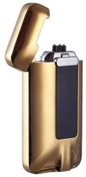  LU-25722 elektromos öngyújtó USB töltéssel - Arany