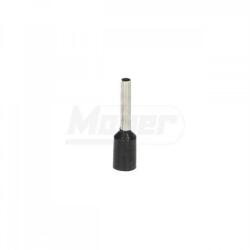 Orno Érvéghüvely szigetelt HOSSZÚ 1, 5 mm2, fekete, 10mm (25db/bliszter, nem bontjuk) ORNO (OR-KK-8100/1,5/10/B2)