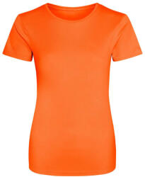 Just Cool JC005 környakas Női sport póló Just Cool, Electric Orange-XL (jc005eor-xl)