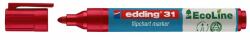 edding Marker flipchart Edding 31, Ecoline 1.5-3 mm, rosu (ED031002)