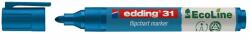 edding Marker flipchart Edding 31, Ecoline 1.5-3 mm, albastru (ED031003)