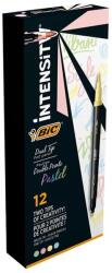 BIC Carioci cu 2 varfuri, Bic Intensity Pastel, 12 culori/set (503905)