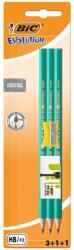 BIC Set: 3 Creioane grafit Bic flexibile fara radiera + ascutitoare + radiera (9420811)