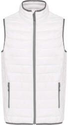 Kariban KA6113 MEN’S LIGHTWEIGHT SLEEVELESS FAKE DOWN JACKET (ka6113wh-4xl) - polokozpont