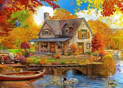 Bluebird Puzzle - Puzzle Casa lacului - 500 piese Puzzle