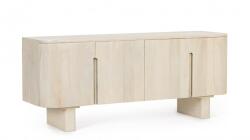 Bizzotto Comoda TV 4 usi lemn mango natur Serapis 140x40x58 cm (0747186) Comoda