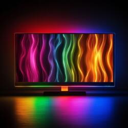 Sir de lumina Smart TV - USB - 30 LED-uri RGB - 3 m - Bluetooth (58387)