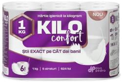 Kilo Hartie igienica 5 straturi 6 role set, KILO