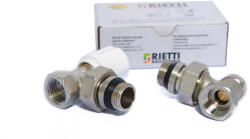 Rietti Raccorderia Set Robineti calorifer tur-retur 1 2 Rietti Raccorderia (AC179)