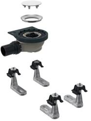 Geberit Set instalare cadita dus Geberit Setaplano 6 picioare iesire laterala 50 mm (154.013.00.1) - sanoterm