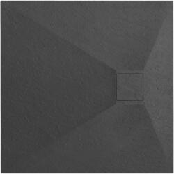 Rea Cada de dus Magnum Negru 90x90cm, Rea (REA-K3334)