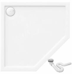 Rea Cadita dus Rea Diamond 90x90 cm alb lucios (REA-K6522)