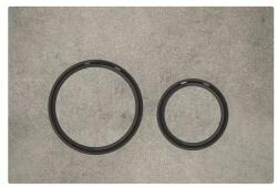 Geberit Clapeta de actionare Geberit Sigma21 aspect beton inel negru (115.651.JV.1)