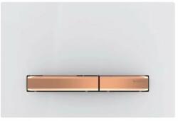 Geberit Clapeta de actionare Geberit Sigma50 alb butoane rose gold (115.670.11.2)