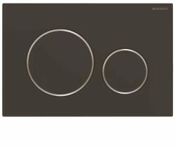 Geberit Clapeta de actionare Geberit Sigma20 negru mat crom lucios EasyToClean (115.882.14.1) - sanoterm