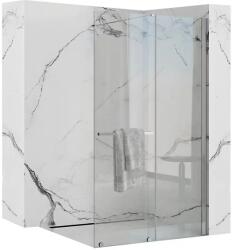 Rea Paravan de dus tip Walk-in Rea Cortis cu parte culisanta 120x200 cm profil crom (REA-K7211)