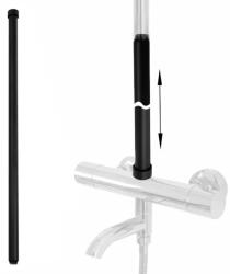 Rea Prelungire coloana dus negru Rea 60 cm (REA-K6650)