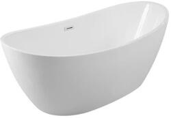 Besco Cada freestanding Besco Ayla 170x80 cm alb lucios (WAS-170-A)