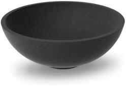 Marmite Lavoar pe blat din compozit Marmite Kierros rotund 42 cm negru lucios (601142041095) - sanoterm