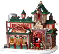 Lemax rénszarvas istálló Santas Wonderland kollekció