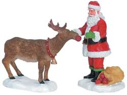 Lemax rénszarvas idomítás Santas Wonderland kollekció
