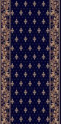 LOTOS Traversa Covor, Lotos 15033-810, Albastru, Latime 60 cm, Diverse Lungimi (15033-810-068) Covor