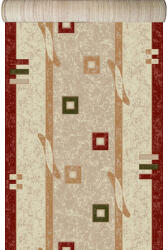 LOTOS Traversa Covor, Lotos 579, Crem Grena, Latime 100 cm, Diverse Lungimi, 1800 gr mp (579-120-110) Covor