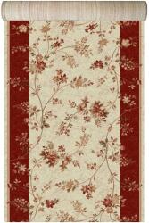 LOTOS Traversa Covor, Lotos 551, Crem Rosu, Latime 120 cm, Diverse Lungimi, 1800 gr mp (551-120-123) Covor