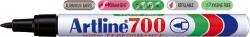 Artline Permanent marker ARTLINE 700, corp metalic, varf rotund 0.7mm - negru (EK-700-BK) - officeclass
