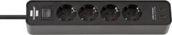 brennenstuhl 4 Plug + 2 USB 1,5 m (1153240106)