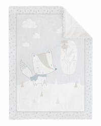 Kikkaboo Polár/sherpa kétoldalas takaró 110x140cm kisróka