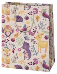 Cardex Nature óriás díszzacskó 33x15x44cm - erdei állatos 13081