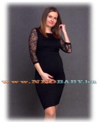 R&d Elegáns kismama ruha (l) 02046/fekete