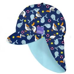 Bambinomio Uv szűrős fürdő sapka l/xl (1-3 év) nautical swhatlxl nau