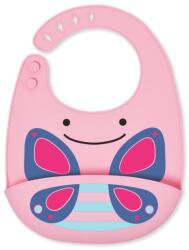 Skip Hop Zoo szilikon előke 6hó pillangó skip232202