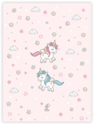 Color pelenkázó lap sík 70x50cm unikornis rózsa