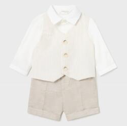 Mayoral Moda 3 részes alkalmi nadrágos garnitúra newborn boy 1j - 1-2 hó 1220-63 leinen