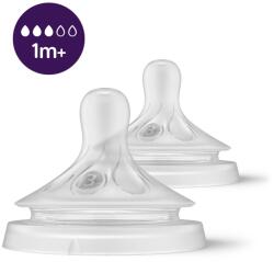 Avent Philips Natural response etetőcumi 1hó 3 cseppes 2db scy963/02