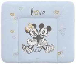 Ceba Baby pelenkázó lap puha nagy 85x72cm mickey & minnie kék