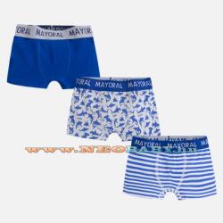Mayoral Moda boxeralsó szett 3db-os /bedruckt/streife klein 5m - 8 év 10366 - 35