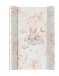 Ceba Baby pelenkázó lap merev 2 oldalú 50x70cm ultra light nyuszi alszik