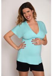 R&d Pillangó ujjú kismama felső (xl) 00302/menta