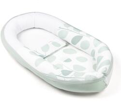 Doomoo Cocoon babafészek leaves aqua green co 08