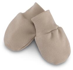 Kenguru Gold Organikus pamut kesztyű mogyoró newborn 50-56-es méret / 1530