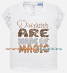 Mayoral Moda Rövid ujjú póló /weiss 4g - 9 hó 1009 - 71