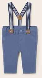 Mayoral Moda Hosszú nadrág nadrágtartóval newborn boy 1p - 4-6 hó 1510-53 blau
