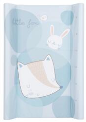 Kikkaboo pelenkázó lap merev 2 oldalú 50x70cm little fox kék
