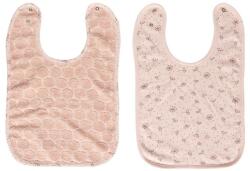 BÉbÉ-jou Frottír előke 0-36hó 2db fabulous wish pink b3034060