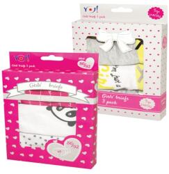 Scorpio Lány bugyi 3db md-03 122/128